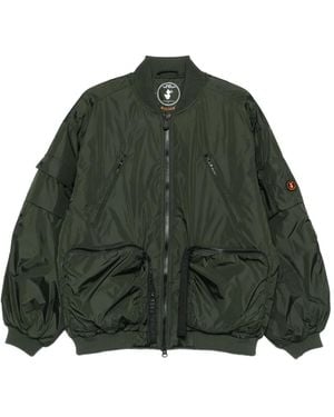 Save The Duck Jacke mit Reißverschluss - Grün