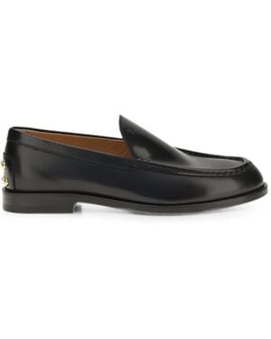 Tod's Gommini Stud-Embellished Leather Loafers - Black