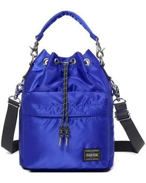 Porter-Yoshida and Co Sac Porté Épaule Balloonsac - Blue