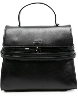 Moschino Small Tie Me Tote Bag - Black