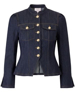 Cinq À Sept Avril Denim Jacket - Blue