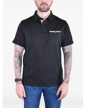 Barbour Polo Corpatch De Manga Corta - Azul