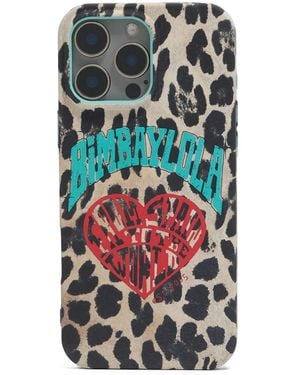 Bimba Y Lola レオパード Iphone 15 Pro Max ケース - ホワイト