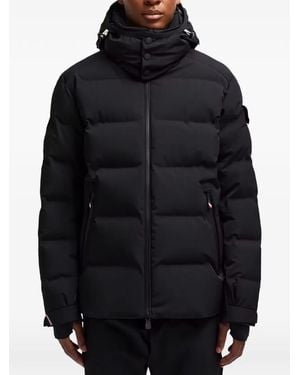 Moncler Montgetech Quilted Hooded Ski Jacket - Black