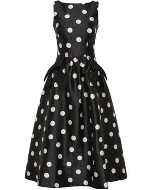 Rebecca Vallance Bacio Midi Dress - Black