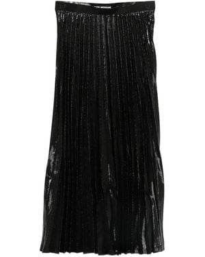 Junya Watanabe Pleated Skirt - Black