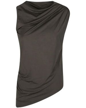IRO Draped Top - Black