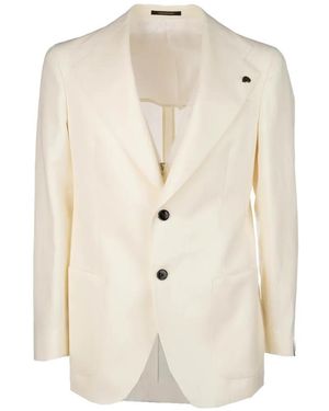 Gabriele Pasini Single-Breasted Blazer - White