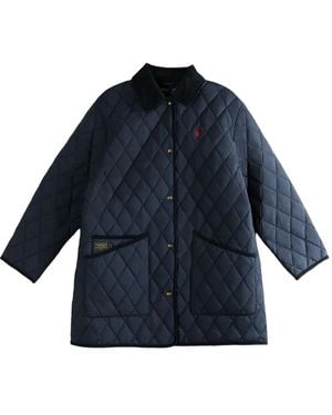 Polo Ralph Lauren Diamond-Quilted Coat - Blue
