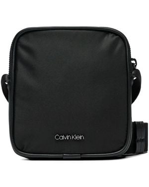 Calvin Klein Sacoche À Logo - Black