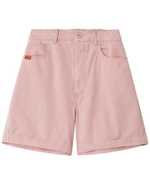 Chocoolate Rolled Hem Shorts - Pink