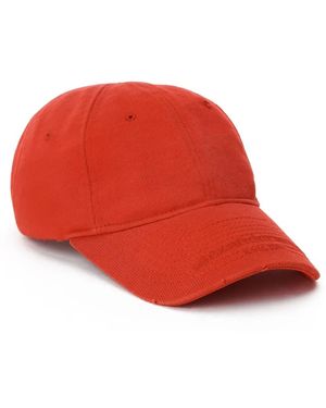 Alexander Wang Logo Cotton Baseball Cap - Red
