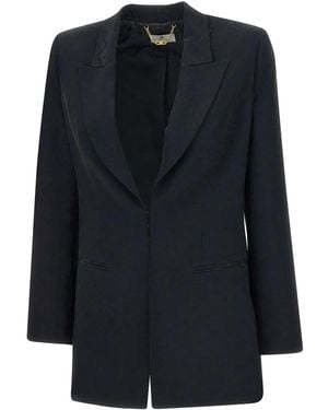 Elisabetta Franchi Tailored Blazer - Black