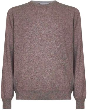 D4.0 Maglione Girocollo - Marrone
