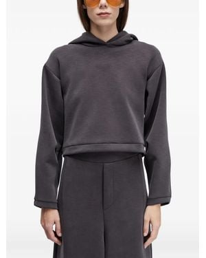 Osklen Cropped Hoodie - Gray