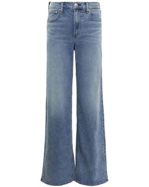 Rag & Bone Andi Wide-Leg Jeans - Blue