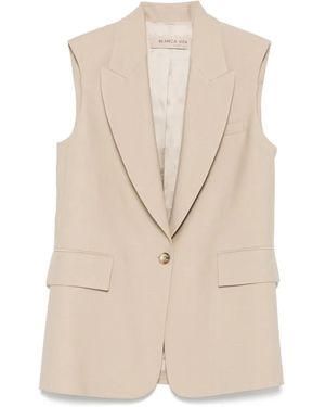 Blanca Vita Gelly Vest - Natural