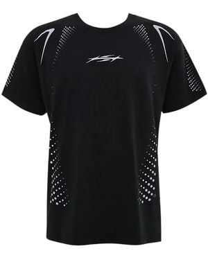 HELLSTAR Logo-Print T-Shirt - Black