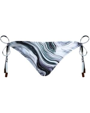 Vilebrequin Bragas De Bikini Con Lazos Laterales - Blanco