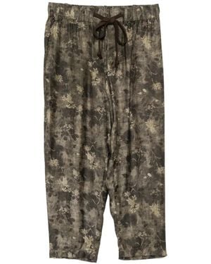 Uma Wang Pantalon Pigiama - Green