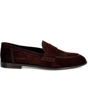 JONAK PARIS Penny-Loafer Aus Wildleder - Weiß