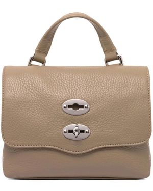 Zanellato Postina Studded Mini Bag - Natural