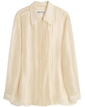 Our Legacy Tuxedo Every Shirt - White