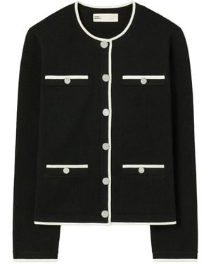 Tory Burch Geknöpfter Kendra Cardigan - Schwarz