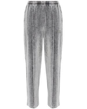 Alexander Wang Articulated-Leg Track Pants - Grey