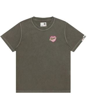 Aape By A Bathing Ape ロゴパッチ Tシャツ - グリーン