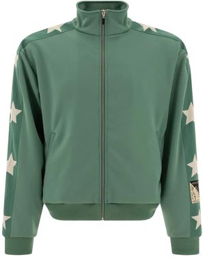 Kapital Star-Print Sweatshirt - Green