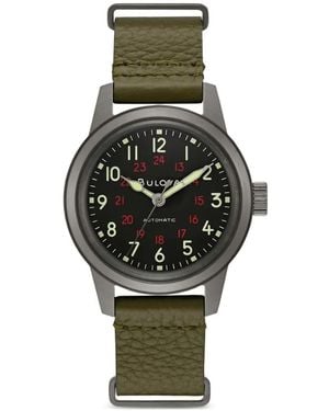 Bulova Hack 38Mm Watch - Green