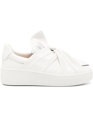 Ports 1961 Bee Leather Sneakers - White