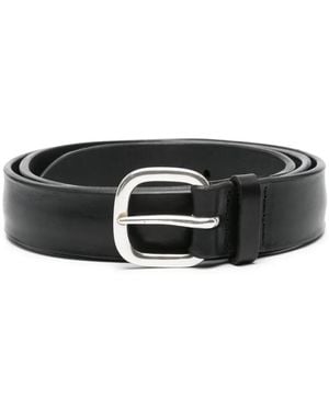 Orciani Leren Riem - Zwart