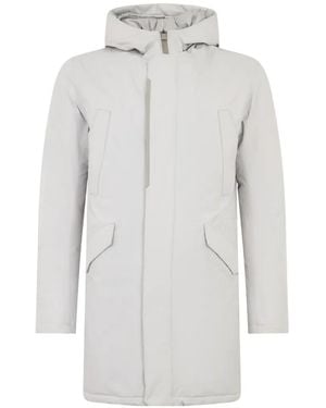 Herno Laminar Hooded Parka - White