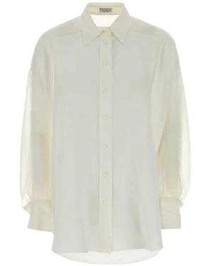 Brunello Cucinelli Overhemd Met Knopen - Wit