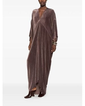 Rick Owens Tommy Kite Abendkleid - Braun