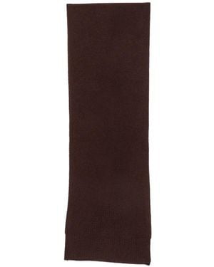 JOSEPH Knitted Scarf - Brown