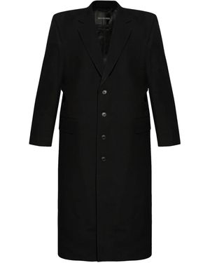 Balenciaga ウール コート - ブラック