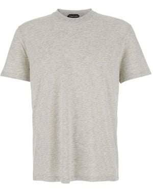 Tom Ford コットン Tシャツ - グレー