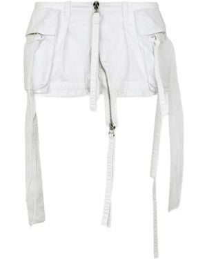 DSquared² Multipocket Cargo Shorts - White