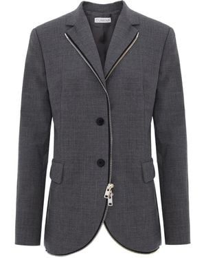 CuAnna Wanda Zip-Up Jacket - Gray