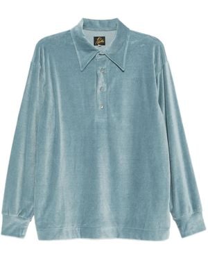 Needles Pullover Polo Shirt - Blue
