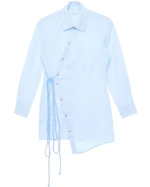 Won Hundred Betsy Asymmetric Shirtdress - Blue
