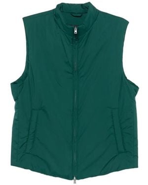 Herno Bodywarmer Met Rits - Groen