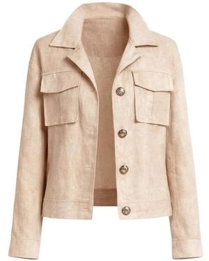 Elie Saab Chest-Pocket Jacket - Natural