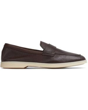Henderson Textured Loafers - White