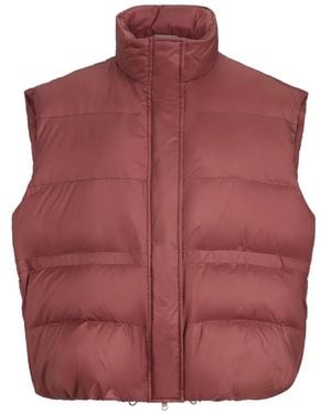 Brunello Cucinelli Water-Resistant Matte-Nylon Down Jacket With Monili - Red
