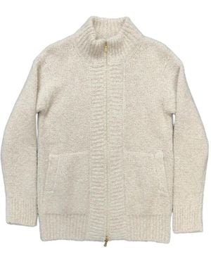 Eleventy Cardigan Mit Reißverschluss - Weiß