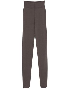 Rick Owens High-Waisted Trousers - Grey